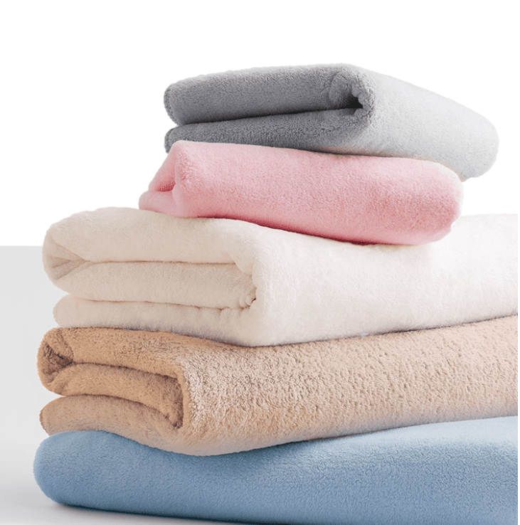 高級バスタオル3点セット ベルベットタッチ 吸水速乾 柔らか肌触り 家庭用／贈答用