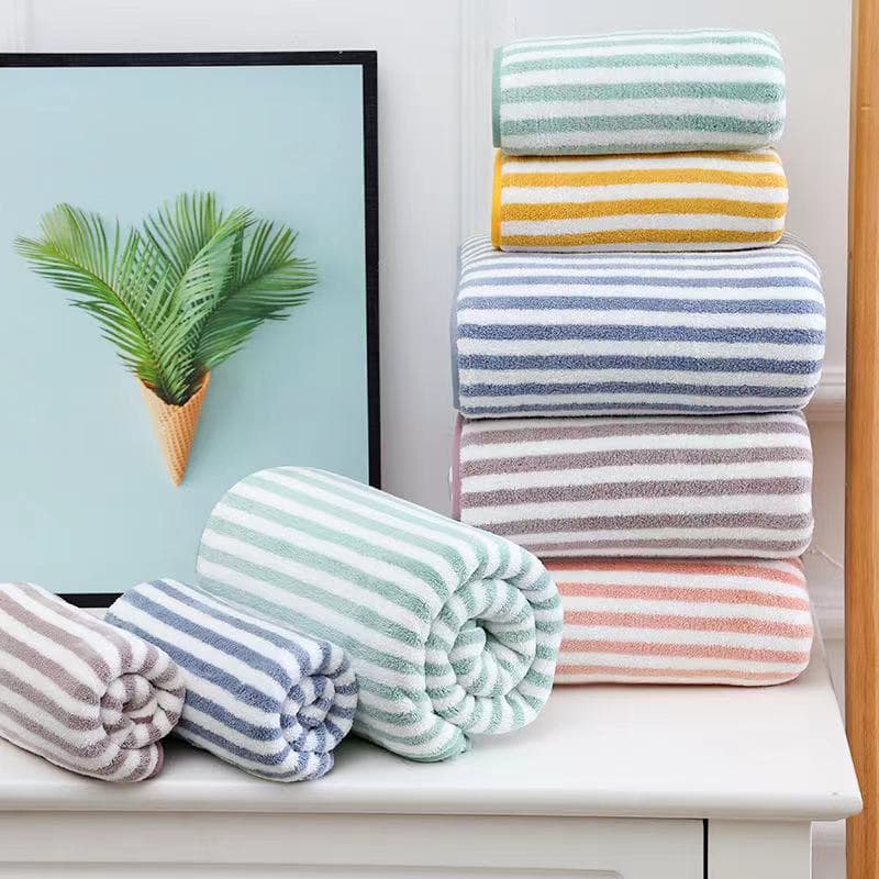 バスタオル フェイスタオル 3枚セット 吸水速乾 柔らか コットン コーラルフリース 毛羽落ちしにくい 家庭用 カップル用