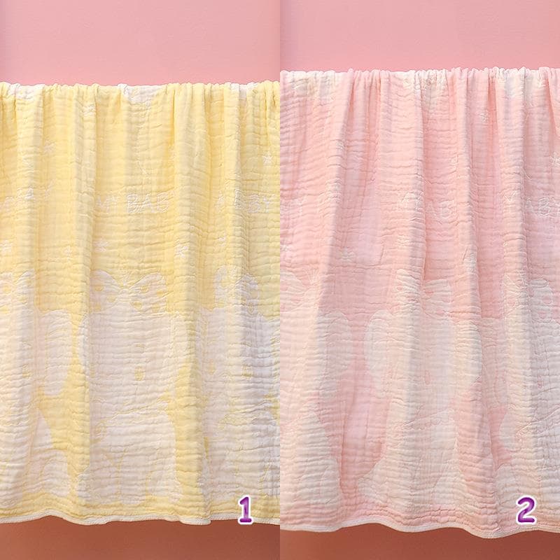バスタオル ガーゼ おくるみ風 110×110cm 吸水速乾 コットン100% 柔らかい肌触り 2色展開